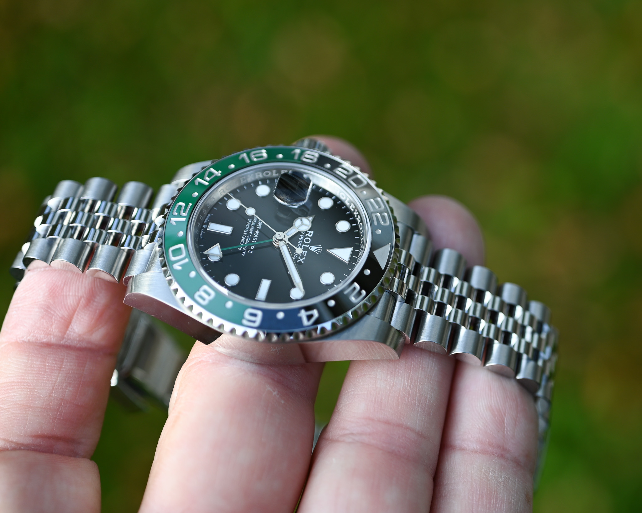 Rolex GMT-Master II Ref. 126720VTNR „Sprite“ – Jubilee – Fullset – Bild 5