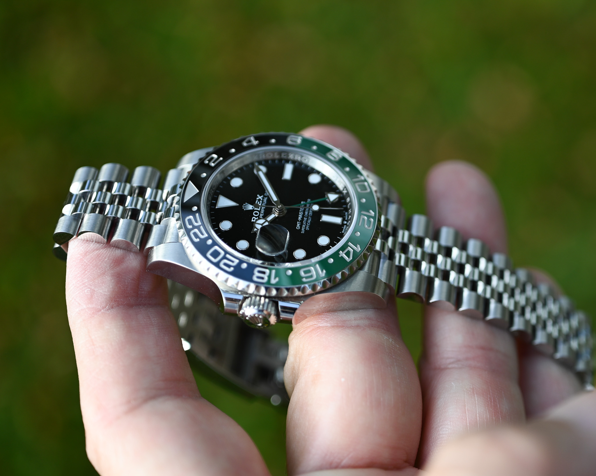 Rolex GMT-Master II Ref. 126720VTNR „Sprite“ – Jubilee – Fullset – Bild 6