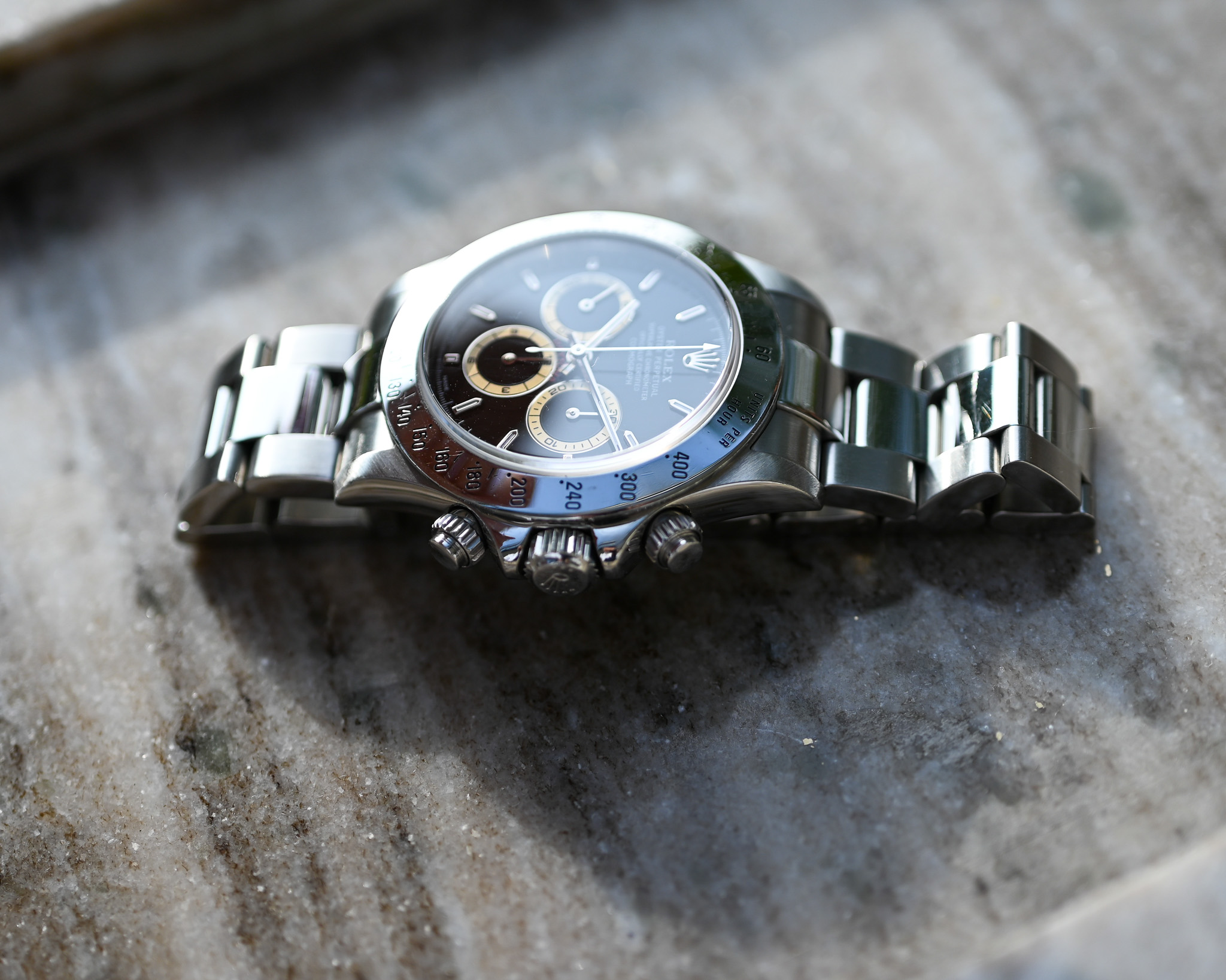 Rolex Cosmograph Daytona Ref. 16520 A-Serie aus 2000 – Caramell Patina – Fullset – Bild 16