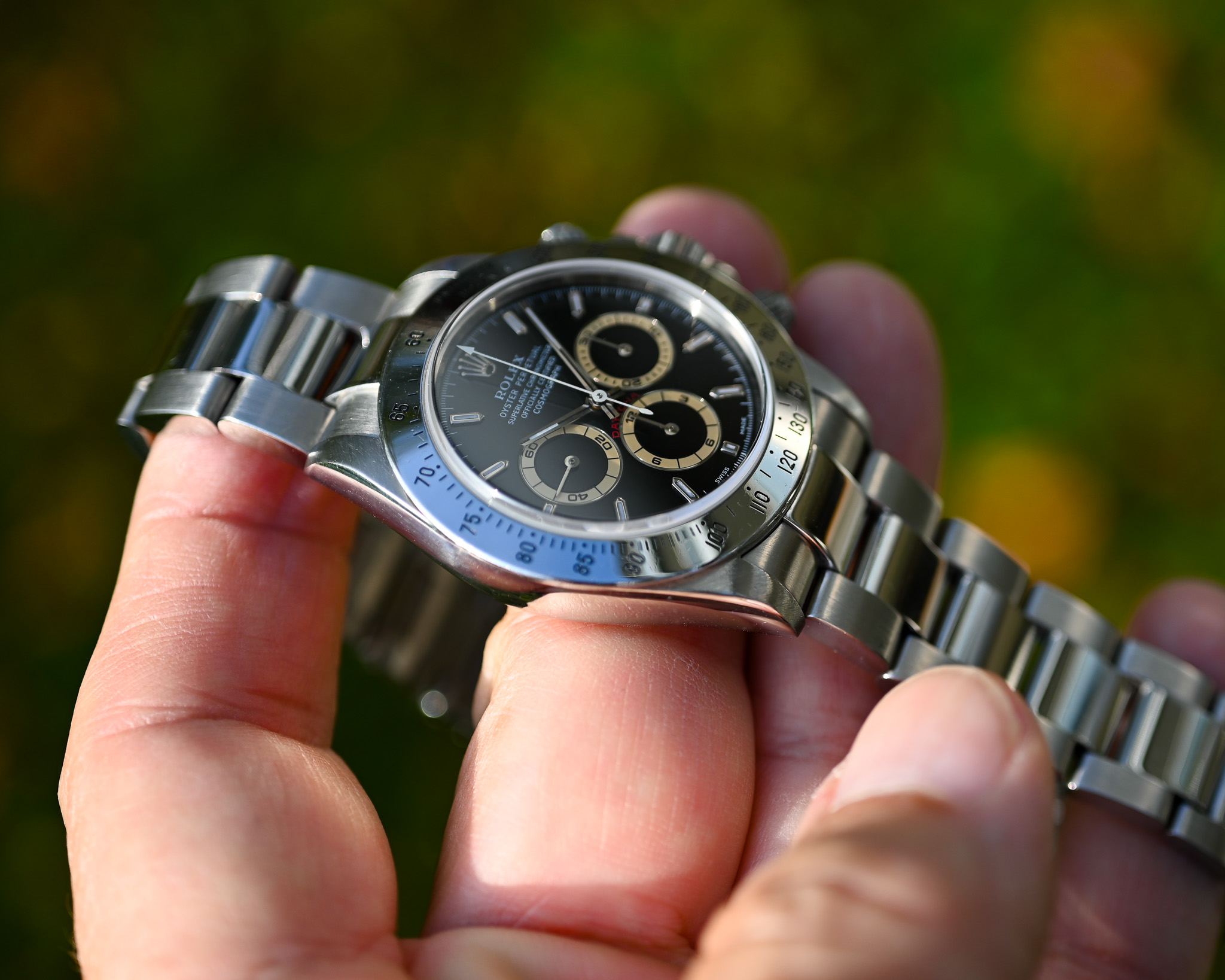 Rolex Cosmograph Daytona Ref. 16520 A-Serie aus 2000 – Caramell Patina – Fullset – Bild 6