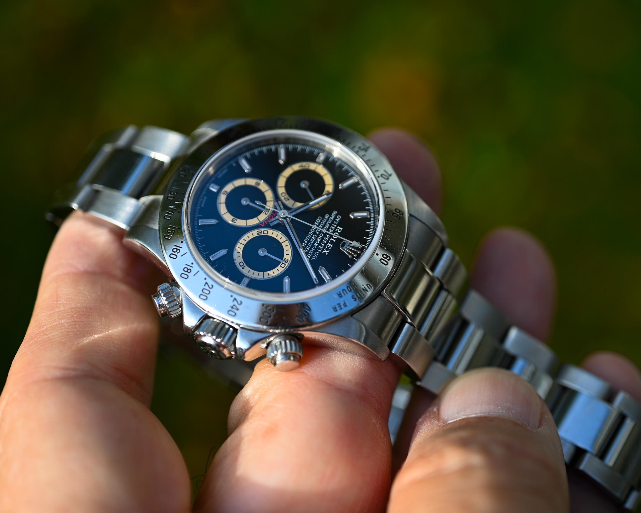 Rolex Cosmograph Daytona Ref. 16520 A-Serie aus 2000 – Caramell Patina – Fullset – Bild 7