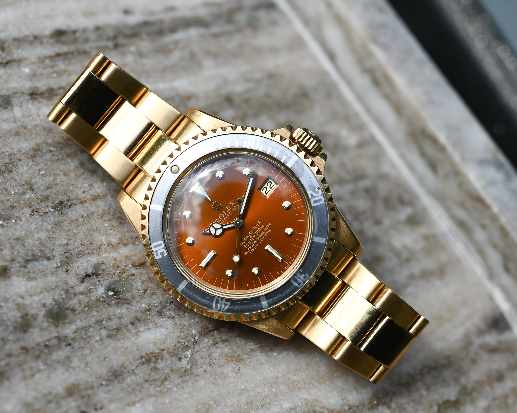 Rolex Submariner Date Ref. 1680/8 „Super-Tropical“ – Einer der Schönsten ! – Bild 13