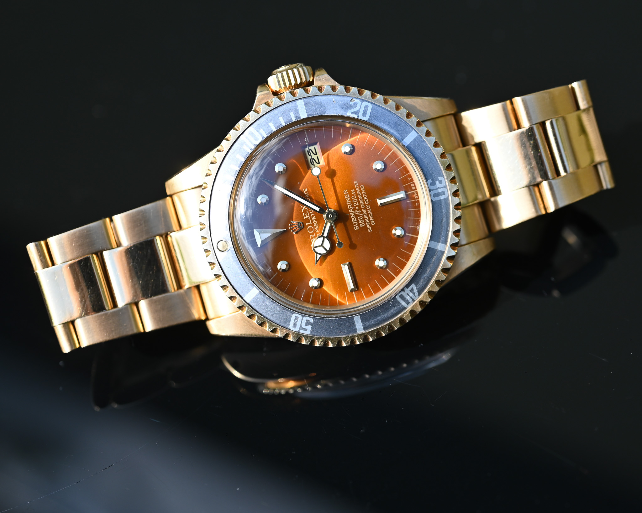Rolex Submariner Date Ref. 1680/8 „Super-Tropical“ – Einer der Schönsten ! – Bild 8