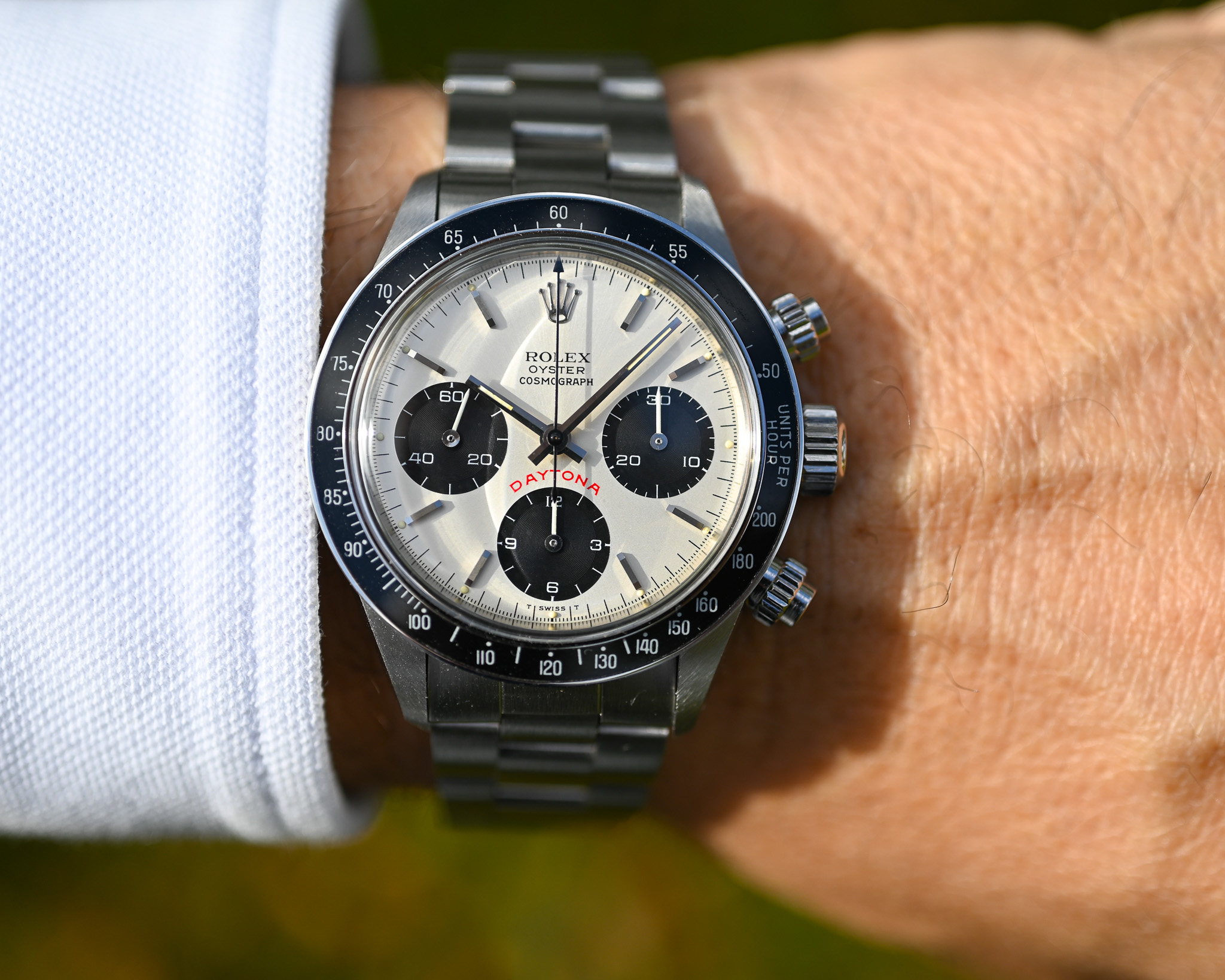Rolex Daytona Ref. 6263 „Big Red“ – Floating Dial – Perfekter Zustand + Box & Papiere
