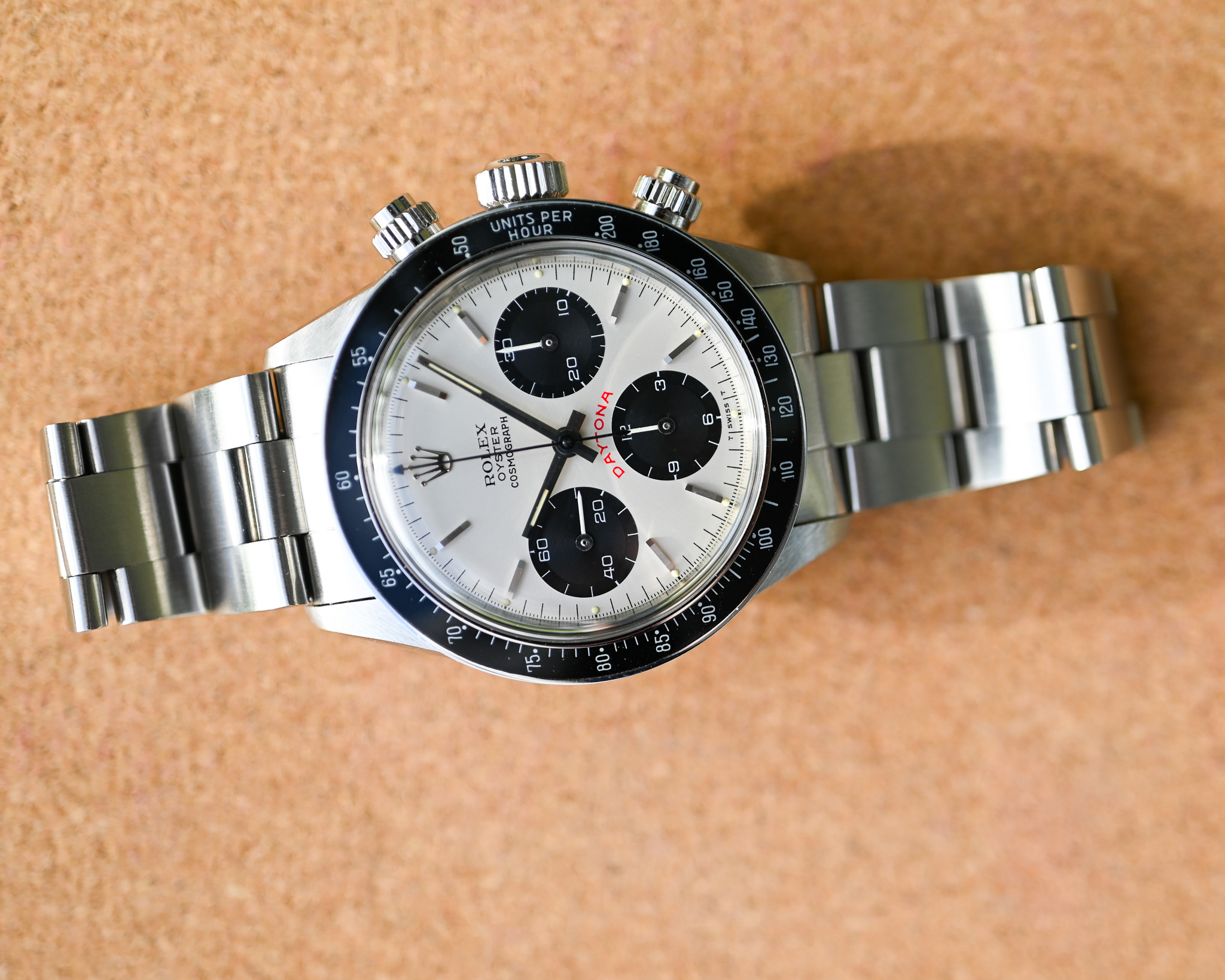 Rolex Daytona Ref. 6263 „Big Red“ – Floating Dial – Perfekter Zustand + Box & Papiere – Bild 10
