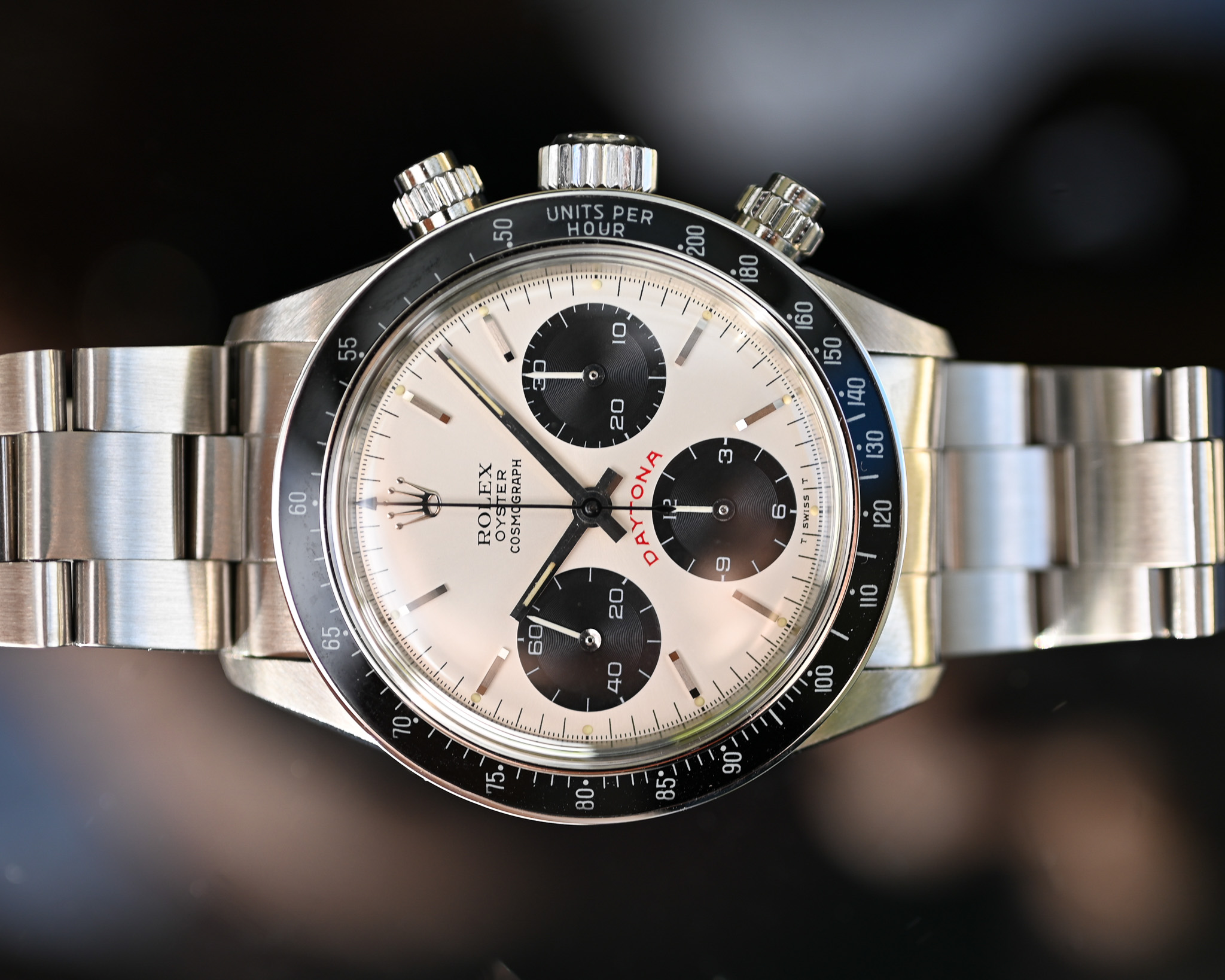 Rolex Daytona Ref. 6263 „Big Red“ – Floating Dial – Perfekter Zustand + Box & Papiere – Bild 16