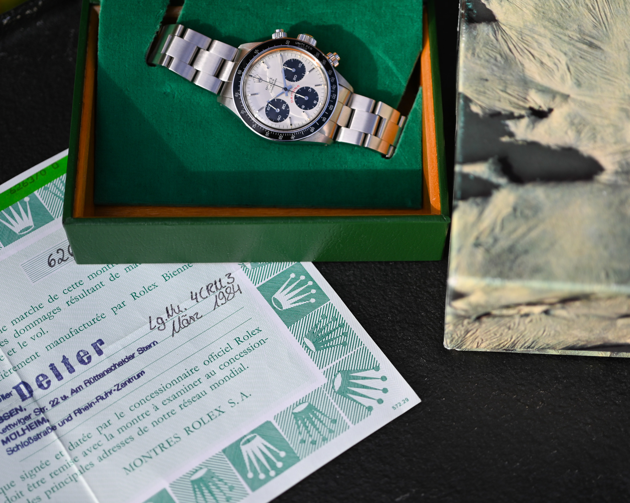 Rolex Daytona Ref. 6263 „Big Red“ – Floating Dial – Perfekter Zustand + Box & Papiere – Bild 2
