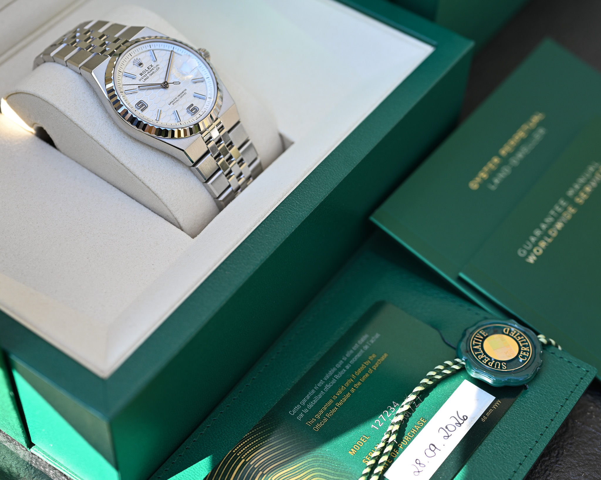 Rolex Oyster Perpetual Land-Dweller 36 Ref. 127234 – NEU und ungetragen ! – Bild 3
