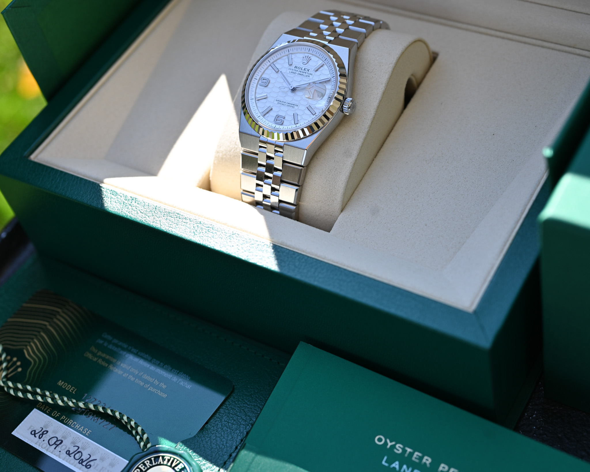 Rolex Oyster Perpetual Land-Dweller 36 Ref. 127234 – NEU und ungetragen ! – Bild 4