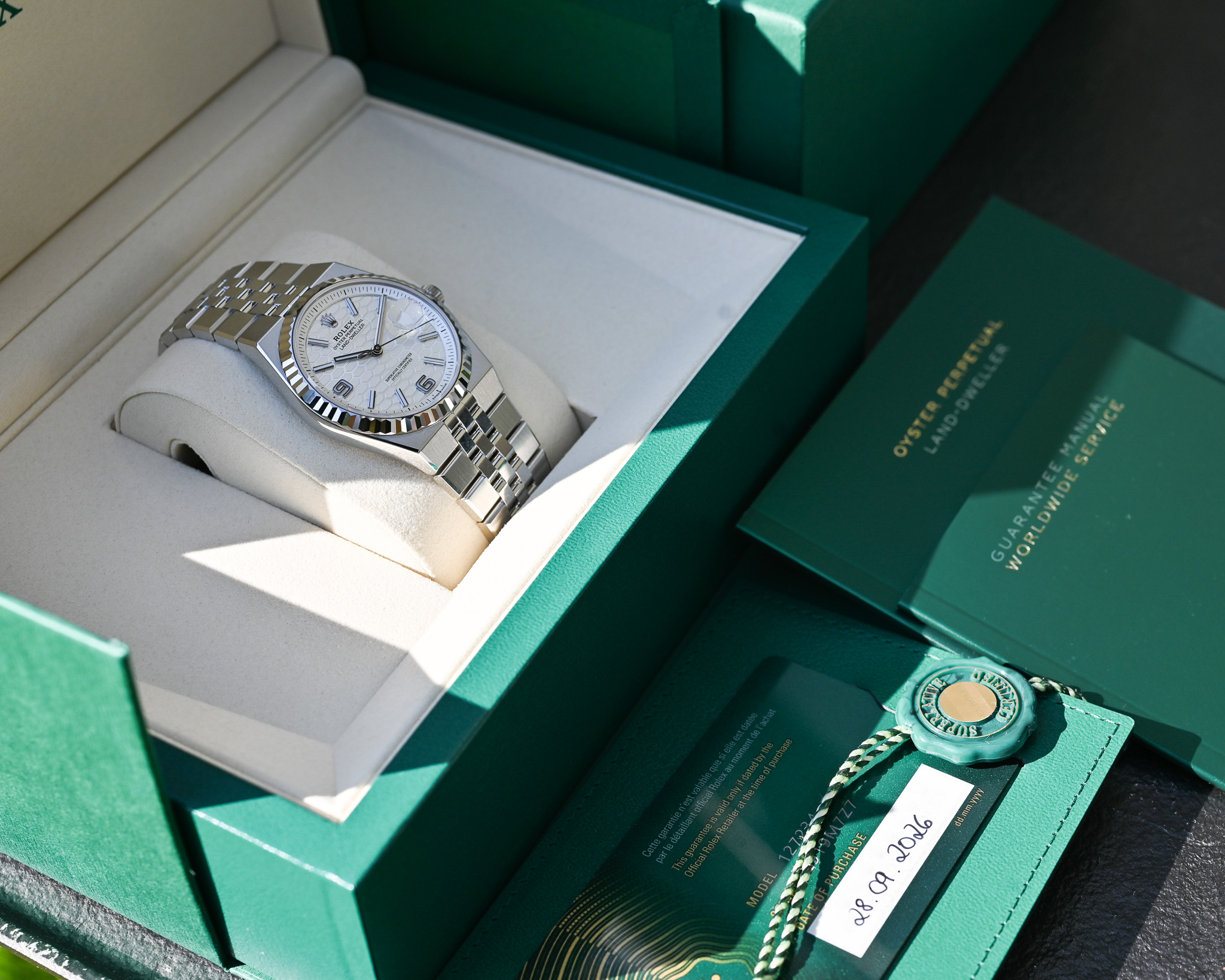 Rolex Oyster Perpetual Land-Dweller 36 Ref. 127234 – NEU und ungetragen ! – Bild 5